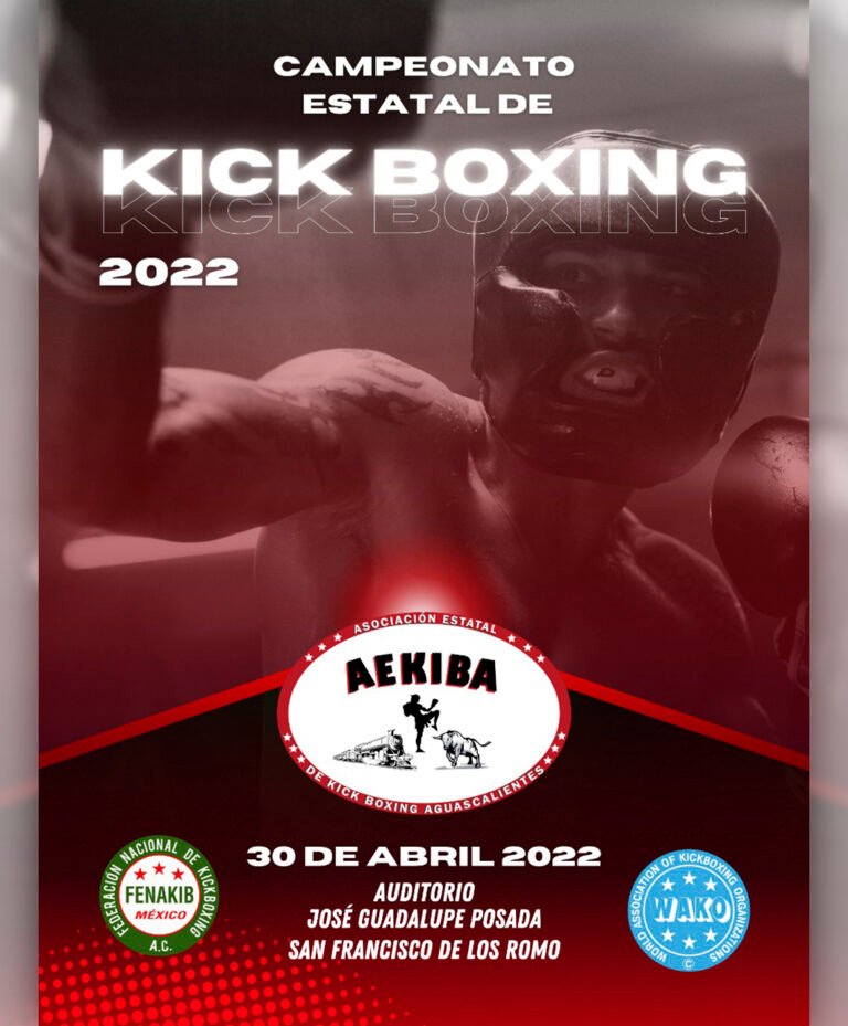Campeonato Estatal de Kickboxing Aguascalientes 2022