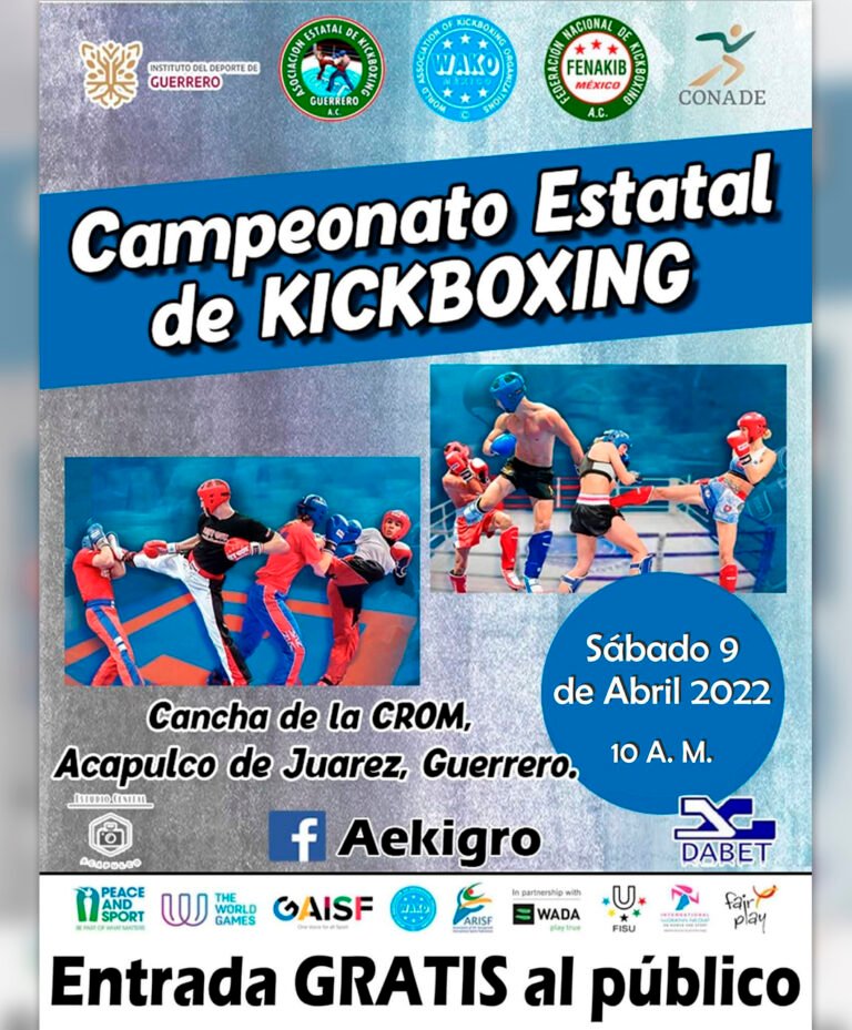 Campeonato Estatal de Kickboxing Guerrero 2022