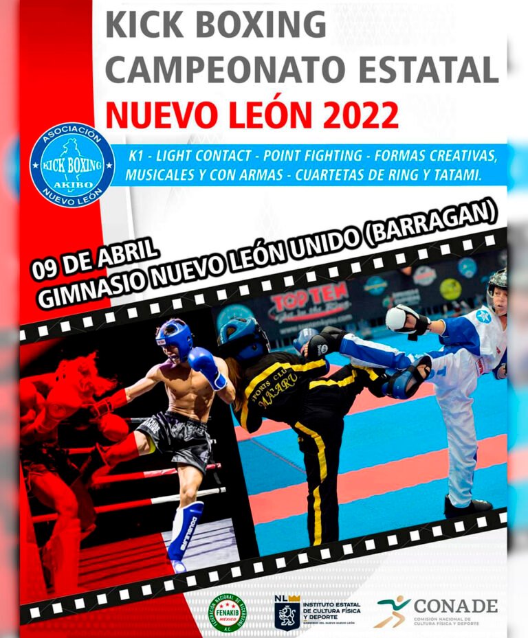 Campeonato Estatal de Kickboxing Nuevo León 2022