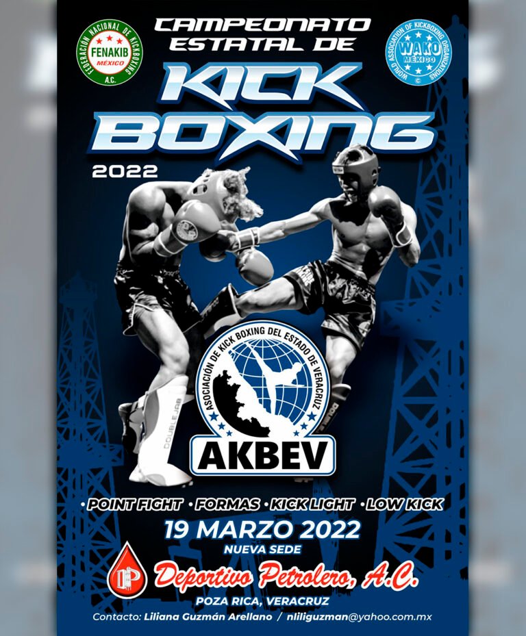 Campeonato Estatal de Kickboxing Veracruz 2022